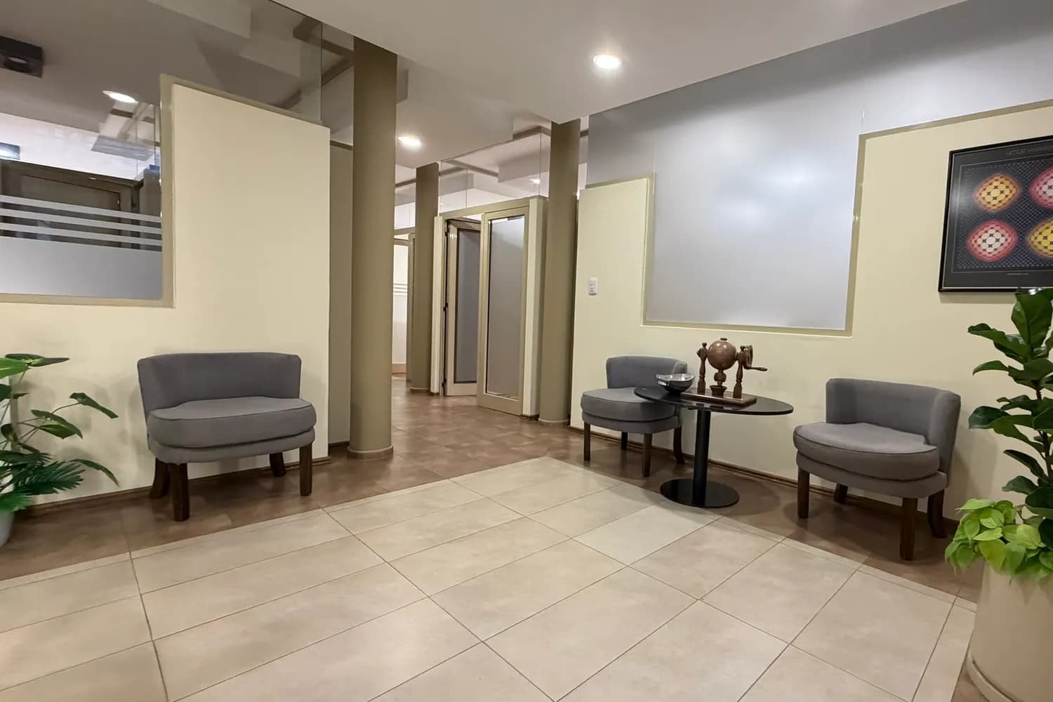 Sala de espera · Oficina de Santa Fe